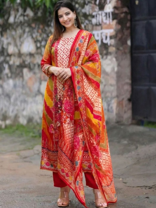 Churidar Multi Colour - Copy