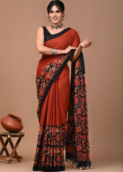 Red Saree